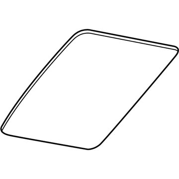Dodge 68091791AA GLASS Sunroof