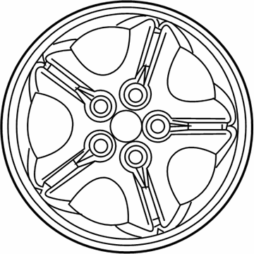 Dodge MR641138 WHEEL Disc