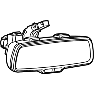 Ram 68293658AA MIRROR Inside Rear View