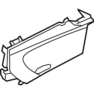 Dodge 1TL25BD3AA PANEL Console