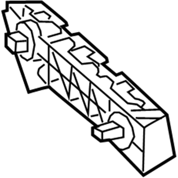 Mopar 57010401AB Bracket Fascia Support