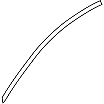 2020 Chrysler Voyager Door Moldings - 68228014AG