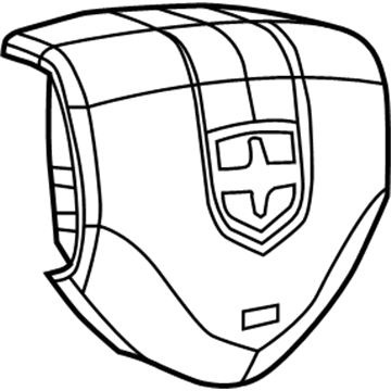 Dodge 5ZD021X9AF AIR BAG Driver