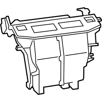 Ram 68127807AB HOUSING Distribution Includes: Doors, Levers, Links, Cams, Actuators