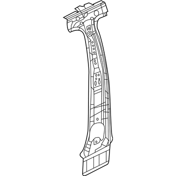 Jeep 68243978AB REINFORCEMENT B-Pillar