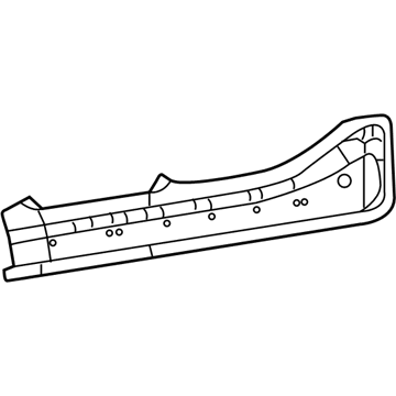 Mopar 68244108AC Panel Side Sill