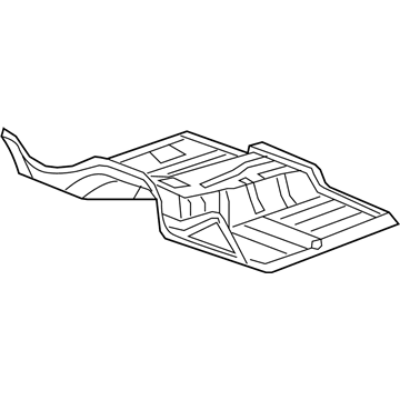 Ram Floor Pan - 68095922AE