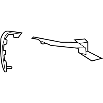 Ram 68404389AB STEP PAD Rear Bumper Includes Outer & Side