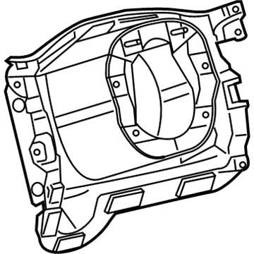 Ram 5YP11LC5AC COVER Steering Column Gap