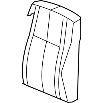 Jeep 1RW81DK2AA COVER Front Seat Back