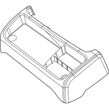 Ram 1RT17DX9AA TRAY Floor Console