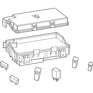 Ram Relay Block - 68243259AB