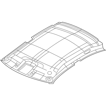 Mopar 6GC99DX9AB Headliner
