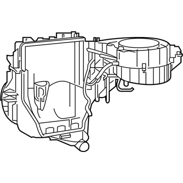 Ram 68292705AA HOUSING A/C AND HEATER REPAIR KIT