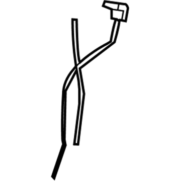 Jeep 68194859AA CABLE HEADREST RELEASE
