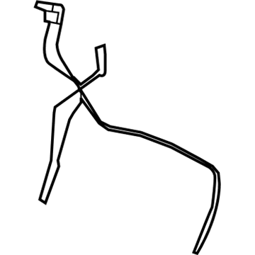 Jeep 5NT39DX9AB HANDLE AND CABLE SEAT RELEASE Left