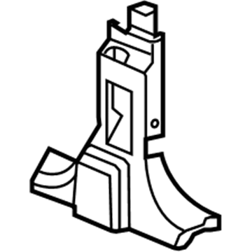 Jeep 5KL73DX9AE MOLDING B Pillar Lower