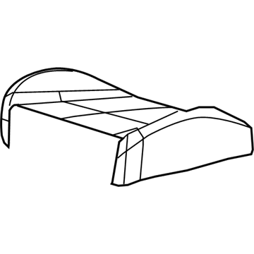 Chrysler 1HL701D5AB COVER Front Seat Cushion