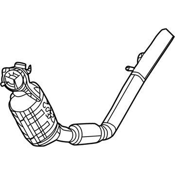 Jeep Wrangler Catalytic Converter - 68281699AF