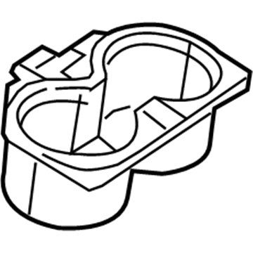 Dodge 68105489AA CUPHOLDER Console