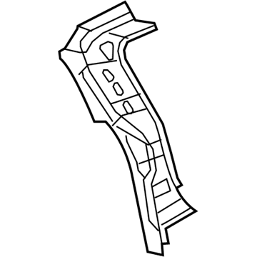 Jeep 68251666AB REINFORCEMENT D Pillar