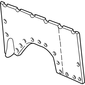Dodge 5FR37RK5AB PANEL Side Trim