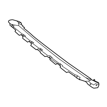 Ram 68104942AD REINFORCEMENT Front Bumper Center