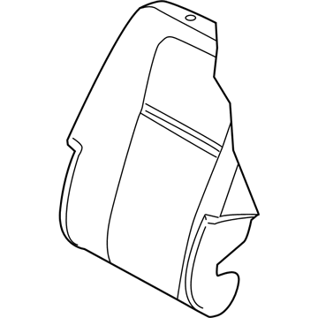 Dodge 1LR491DVAA COVER Front Seat Back
