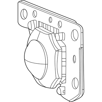 Mopar 68248539AE Sensor And Bracket Adaptive Speed Control Module