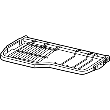 Ram 68272031AB FRAME Rear Seat Cushion