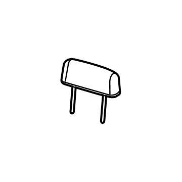 Ram 6CN041X8AB HEADREST Second Row
