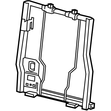Ram 68272006AD FRAME Rear Seat Back