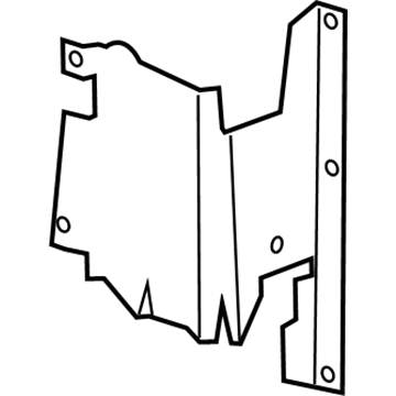 Dodge 52029058AC SEAL Radiator Side