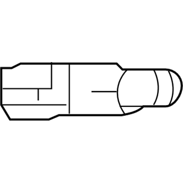 Mopar 68281350AA Bulb, Front