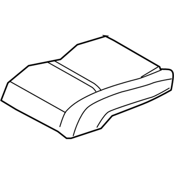 Dodge 1RB04XDVAA COVER Front Seat Cushion