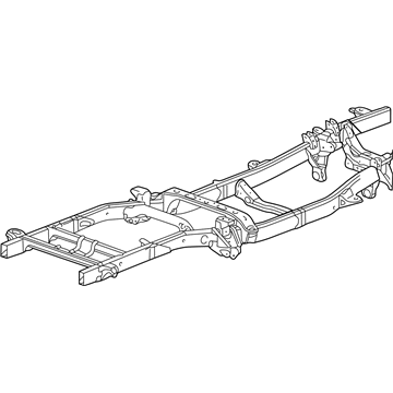 Dodge 52122100AA FRAME ASSEMBLY Chassis