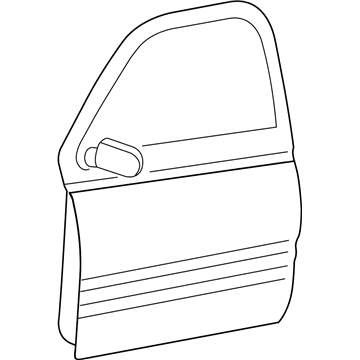 Ram 68144734AE DOOR Front