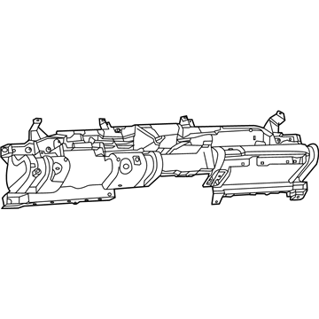 Dodge 68207010AA CARRIER Instrument Panel
