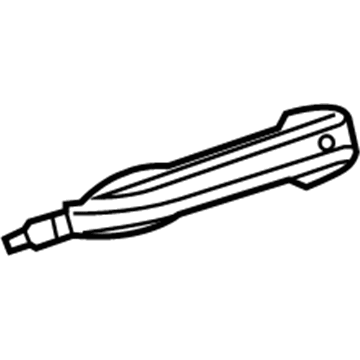 Chrysler 200 Door Handle - 1YB55KDBAA