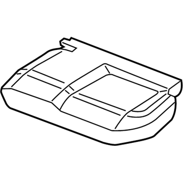 Ram 5ZM24ND9AA COVER Rear Seat Cushion