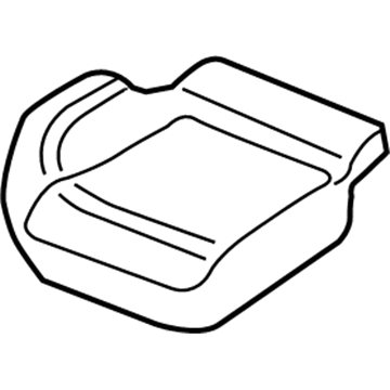Ram 68289098AA FOAM Seat Cushion Rear