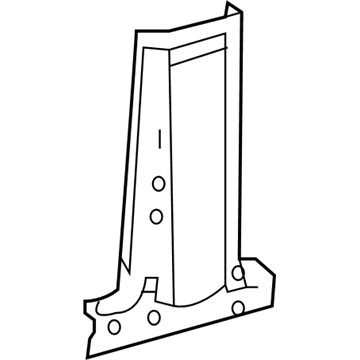 Dodge 68008266AA PILLAR Side Cargo Door