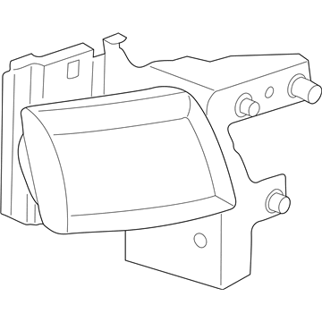 Dodge 55076524AC HEADLAMP