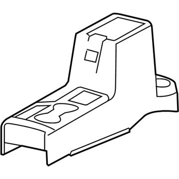 Jeep Compass Center Console Base - 1NJ62DK2AA