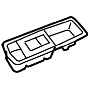 Ram 68110865AA SWITCH AND BEZEL Front Door