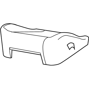 Dodge 1QW571D5AA COVER Rear Seat Cushion