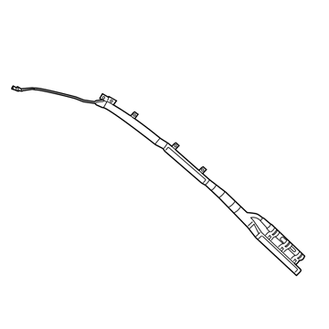 Jeep 55351290AQ AIR BAG Side Curtain