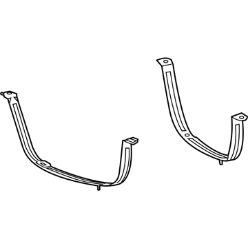 Ram 68268789AA STRAP Fuel Tank