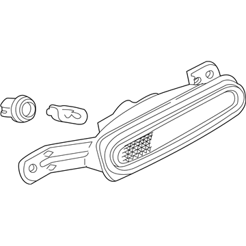 Chrysler MR574972 LAMP High Mounted Stop