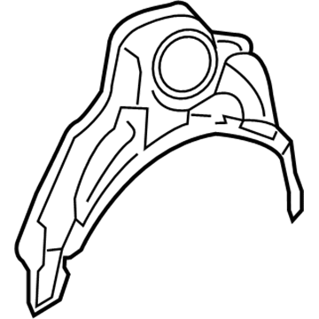 Mopar 68186458AC Panel Wheelhouse Outer